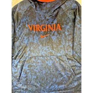 Virginia Cavaliers Nike Sweatshirt Hoodie Sz XXLarge 2XL Embrodered Logo Fan